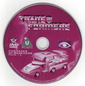 Transformers: Five Faces Of Darkness Parts 1 - 5