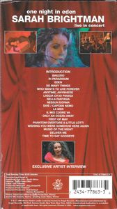 Sarah Brightman: One Night In Eden - Live In Concert