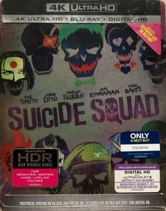 Suicide Squad: [Best Buy Exclusive 4K SteelBook]