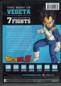 Dragon Ball Z - The Best Of Vegeta: Top Seven Fan-Favorite Fights [WALMART Exclusive]