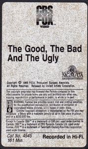 The Good, The Bad, And The Ugly