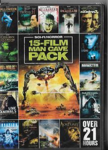 15-Film Man Cave Pack Sci-fi / Horror