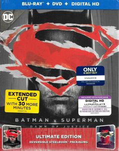 Batman v Superman: Dawn Of Justice: [Best Buy Exclusive SteelBook]