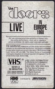 The Doors: Live In Europe 1968