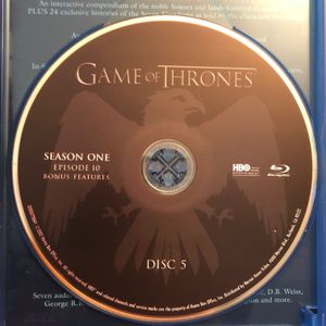 Game Of Thrones: The Complete First Season
