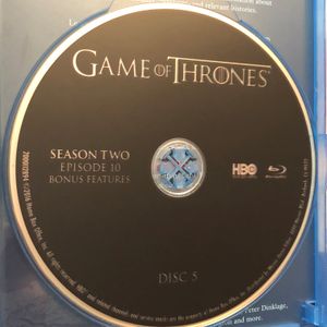 Game Of Thrones: The Complete Second Season