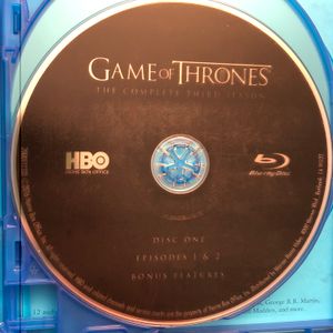 Game Of Thrones: The Complete Third Season
