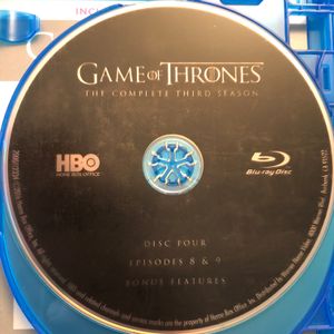 Game Of Thrones: The Complete Third Season