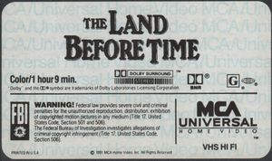 The Land Before Time