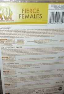 4 Movie Collection Fierce Females