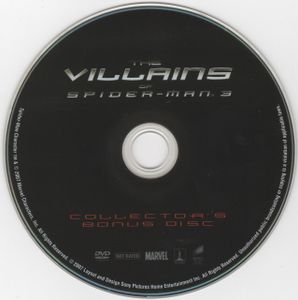 The Villains Of Spider-Man 3 (Collector's Bonus Disc)