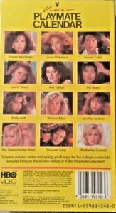 Playboy 1990 Playmate Video Calander