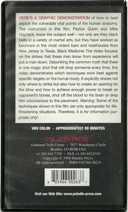 Black Medicine; The Video: Vital Targets, Maximum Punishment