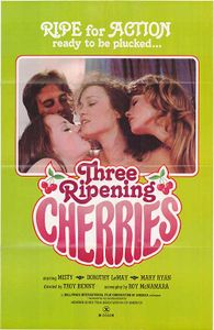 Three Ripening Cherries
