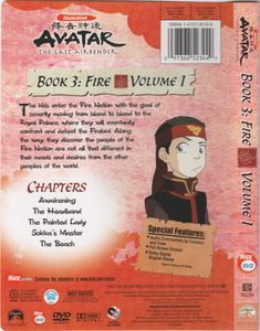 Avatar: The Last Airbender Book 3: Fire Volume 1