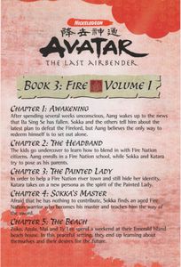 Avatar: The Last Airbender Book 3: Fire Volume 1