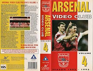 Arsenal Video Club: 92/93 Season: Volume 4