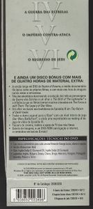 Star Wars Trilogy: A Guerra Das Estrelas / O Império Contra-Ataca / O Regresso De Jedi / Disco De Extras