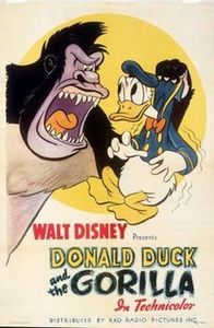 Donald Duck And The Gorilla