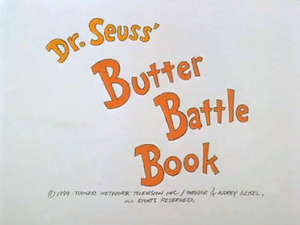 The Butter Battle Book