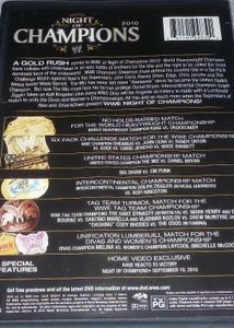 WWE Night Of Champions 2010