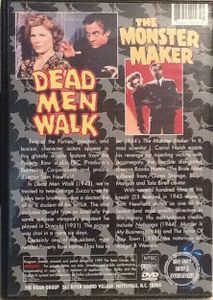 Dead Men Walk / The Monster Maker Double Feature
