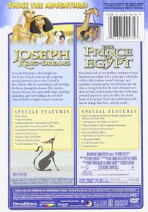 Joseph: King of Dreams + The Prince of Egypt