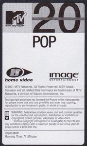 MTV20: Pop