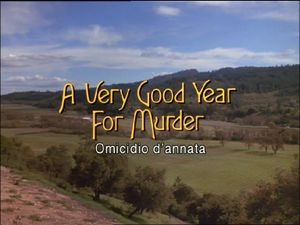 A Very Good Year for Murder
