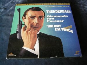 The Connery Collection Vol 2  Thunderball / Diamonds / You Only Live Twice  (Deluxe Letter-Box Edition)