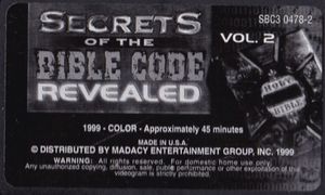 Secrets Of The Bible Code Revealed