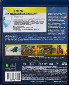 Coleção com 2 Filmes Disney: Mulan (Edição de 15º Aniversario) / Mulan 2: A Lenda Continua