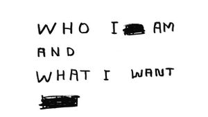 Who I Am And What I Want