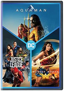DC 3 Film Collection (Aquaman, Justice League, Wonder Woman)