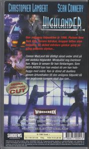 Highlander - Original Director's Cut