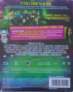 Suicide Squad Extended Cut (Limited 2-Disc Steelebook Edition)