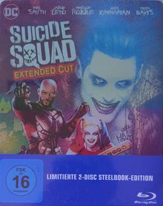 Suicide Squad Extended Cut (Limited 2-Disc Steelebook Edition)