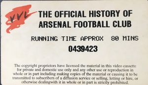 The Official History Of Arsenal Football Club