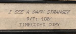 I See A Dark Stranger