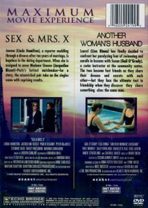 Sex & Mrs. X / Another Women's Husband (Double Feature)