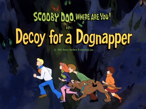 Decoy For A Dognapper