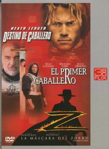 3 Flixbox: Destino De Caballero / El Primer Caballero / La Máscara Del Zorro