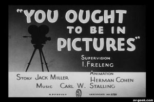 You Ought To Be In Pictures