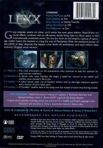Lexx Series Two "1.0: Mantrid • Terminal • Lyekka • Luvliner"