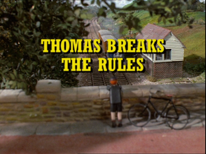 Thomas In Trouble