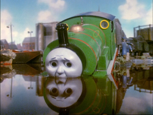 Percy Takes The Plunge