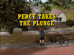 Percy Takes The Plunge