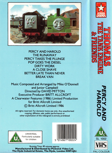 Thomas The Tank Engine & Friends: Percy & Harold & Other Stories