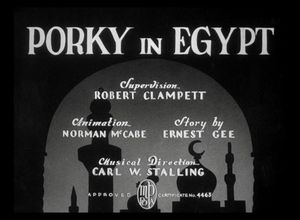 Porky In Egypt