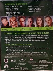CSI: Crime Scene Investigation - The Complete First Season